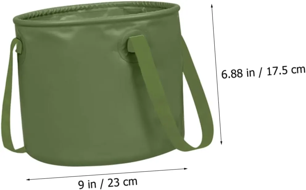BESPORTBLE Picnic Bucket Minnow Bucket Camping Washing Bucket Camp Sink 10 Gallon Bucket Water Storage Container Camping Accessories Cooking Fish Bucket Fold Net Collapsible Bucket Travel