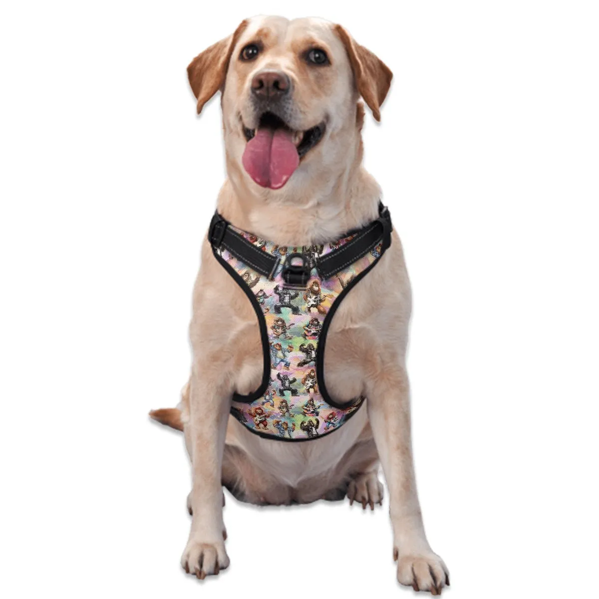Bigfoot, Sasquatch Themed, Oxford Fabric Dog Harness