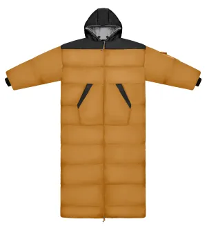 Black and Tan Long Sleeve Sleeping Bag Jacket L-XXL Success