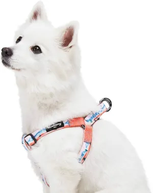 Blueberry Pet × Jackelyn Ho Step-in Mountain Climbing Fun Dog Harness, Chest Girth 16.5" - 21.5", Small, Adjustable Harnesses for Dogs
