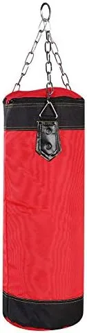 Bnineteenteam Heavy Punching Bag,Training Boxing Bag with Chain for Adults Men Women(Empty)