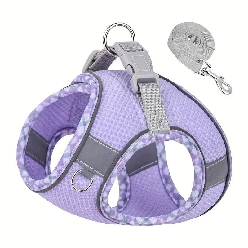 Breathable No-Pull Dog Harness & Leash Set
