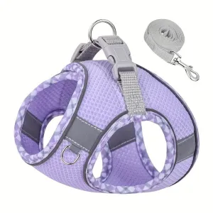 Breathable No-Pull Dog Harness & Leash Set