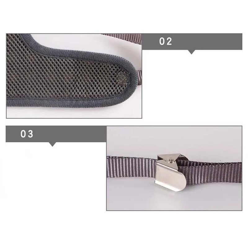Breathable Soft Harness   Leash Adjustable Reflective Vest For Small Dog & Puppy