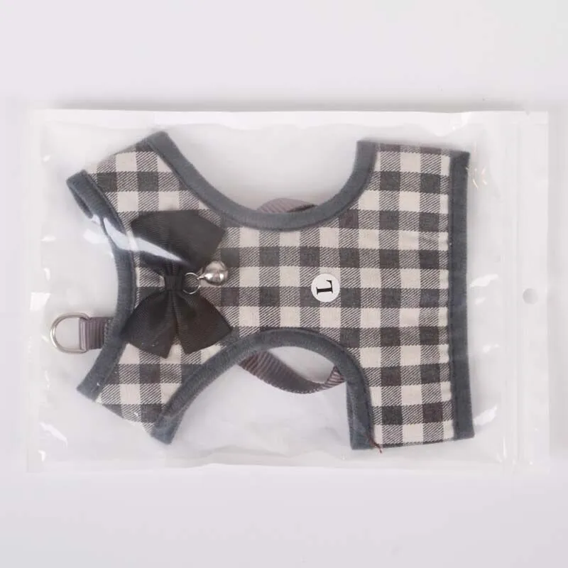Breathable Soft Harness   Leash Adjustable Reflective Vest For Small Dog & Puppy