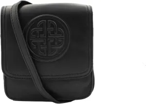 Briomhar Irish Women's Leather Shoulder Bag - Celtic Knot Design Made in Ireland