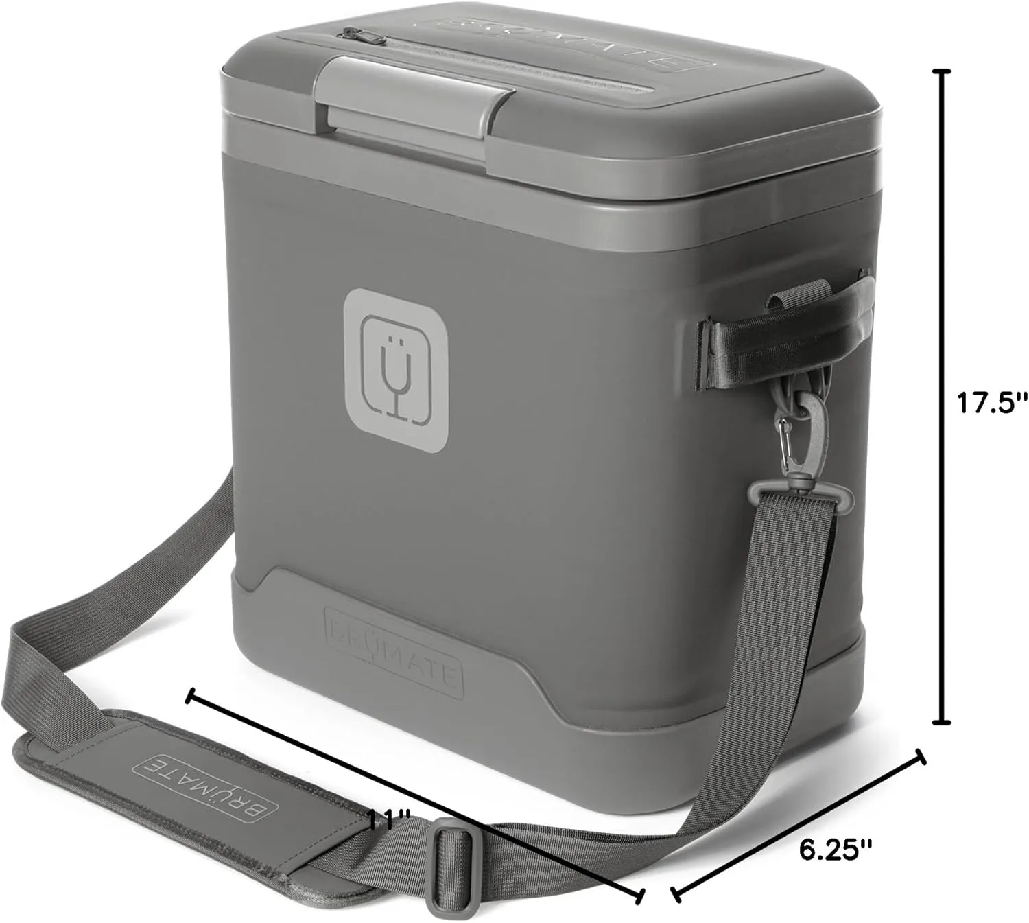 BrüMate MagPack 12 Can Insulated Soft Cooler | Leakproof Zipperless Magnetic Seal, 48  Hour Ice Retention (12, 18, 24 can Sizes)