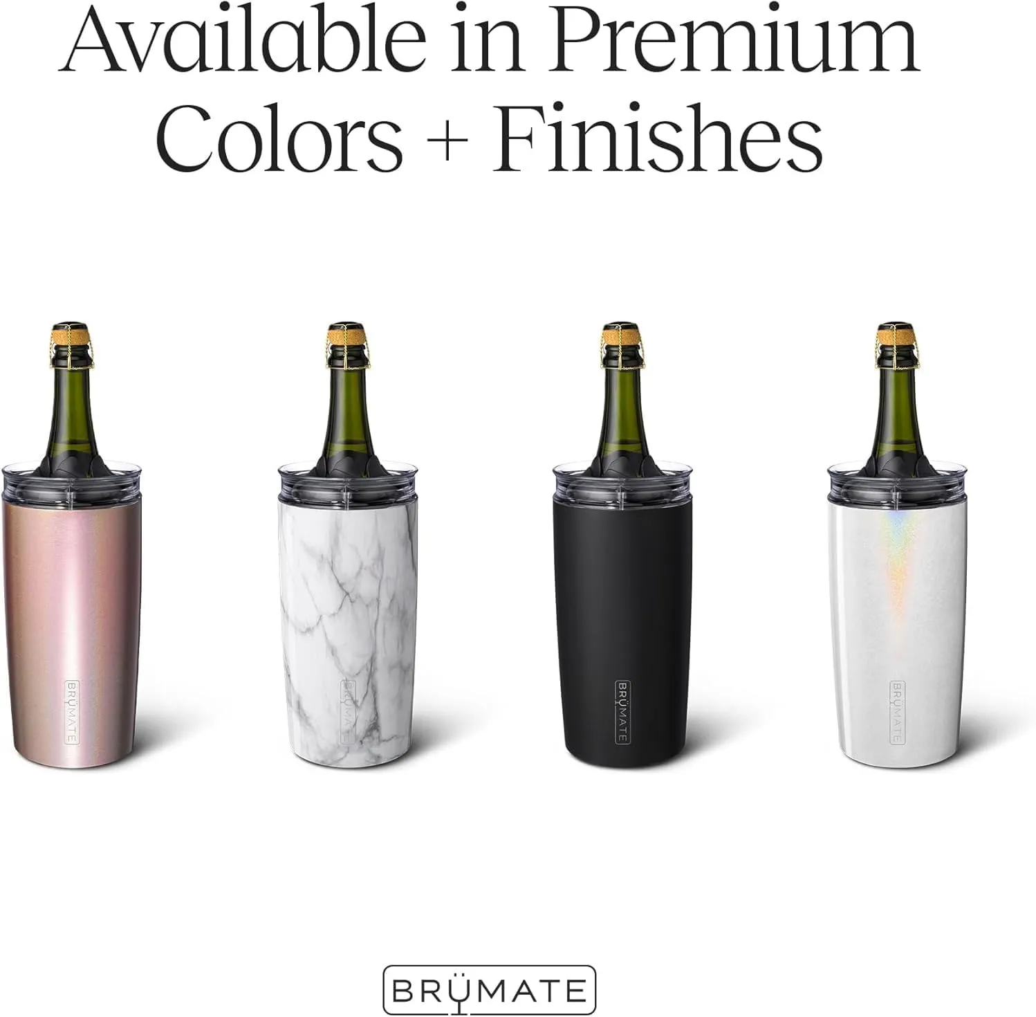 BrüMate Togosa 2-in-1 Wine Chiller Bucket or Champagne Bucket & 100% Leakproof Pitcher | Portable Cooler Fits Most Wine, Champagne, & Liquor Bottles | Perfect Wine Gifts | 49oz (Sage)