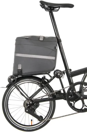 Brompton Borough Roller Rack Bag - Dark Grey