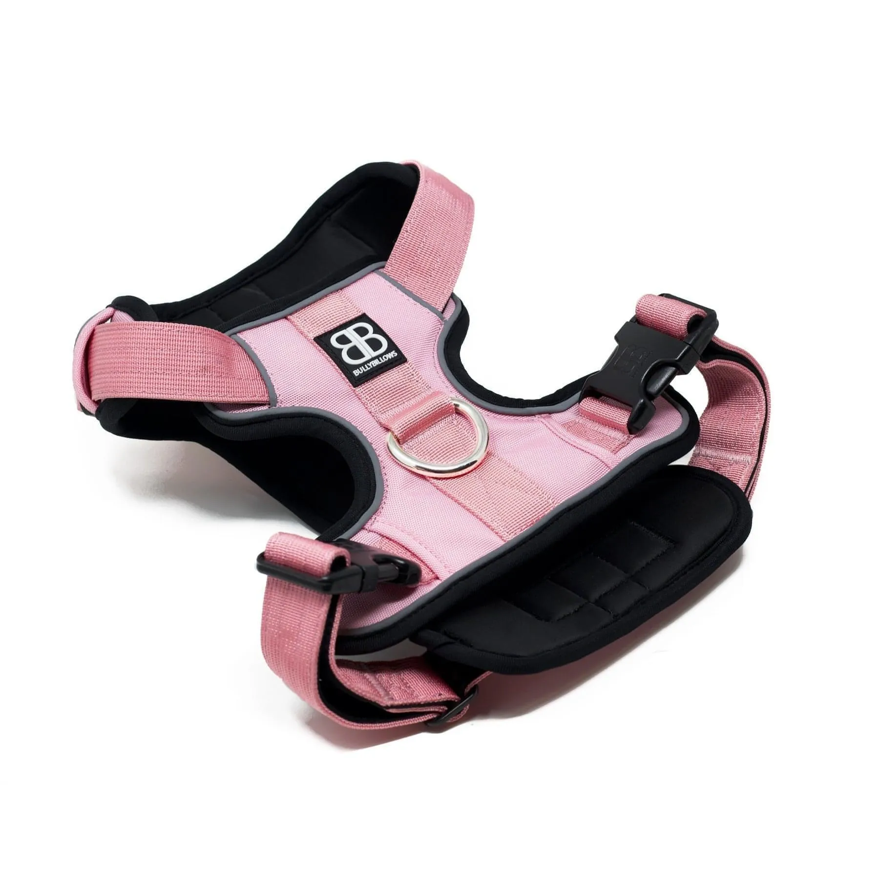 Bully Billows Premium Dog Harness v 2.0 - Pink