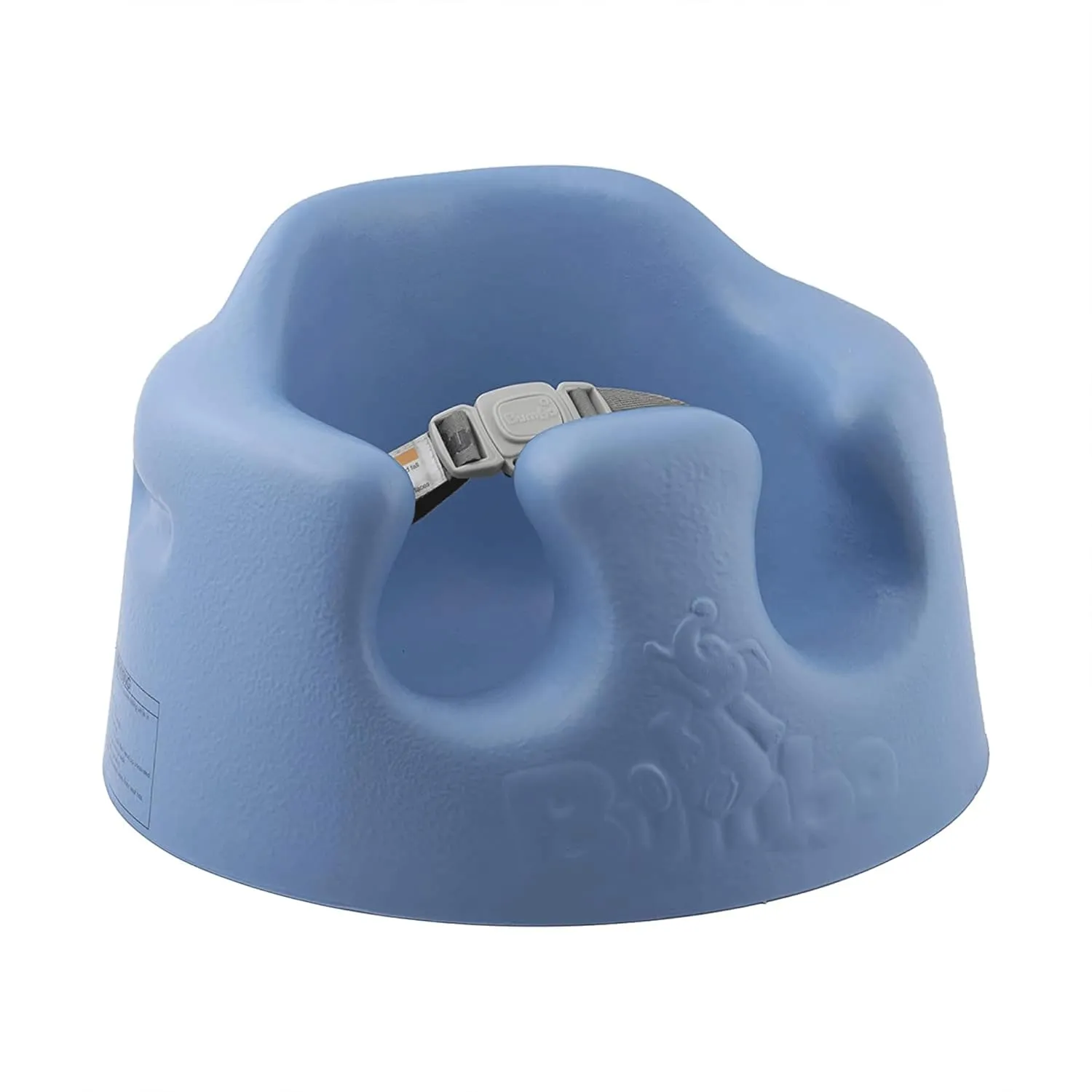 Bumbo 2-Pack Baby Floor Seat w/ 3-Point Adjustable Harness and Soft Foam, Blue