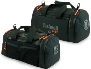 Bushnell Pound Disc Golf Practice Zippered Duffle Bag, Black Camouflage