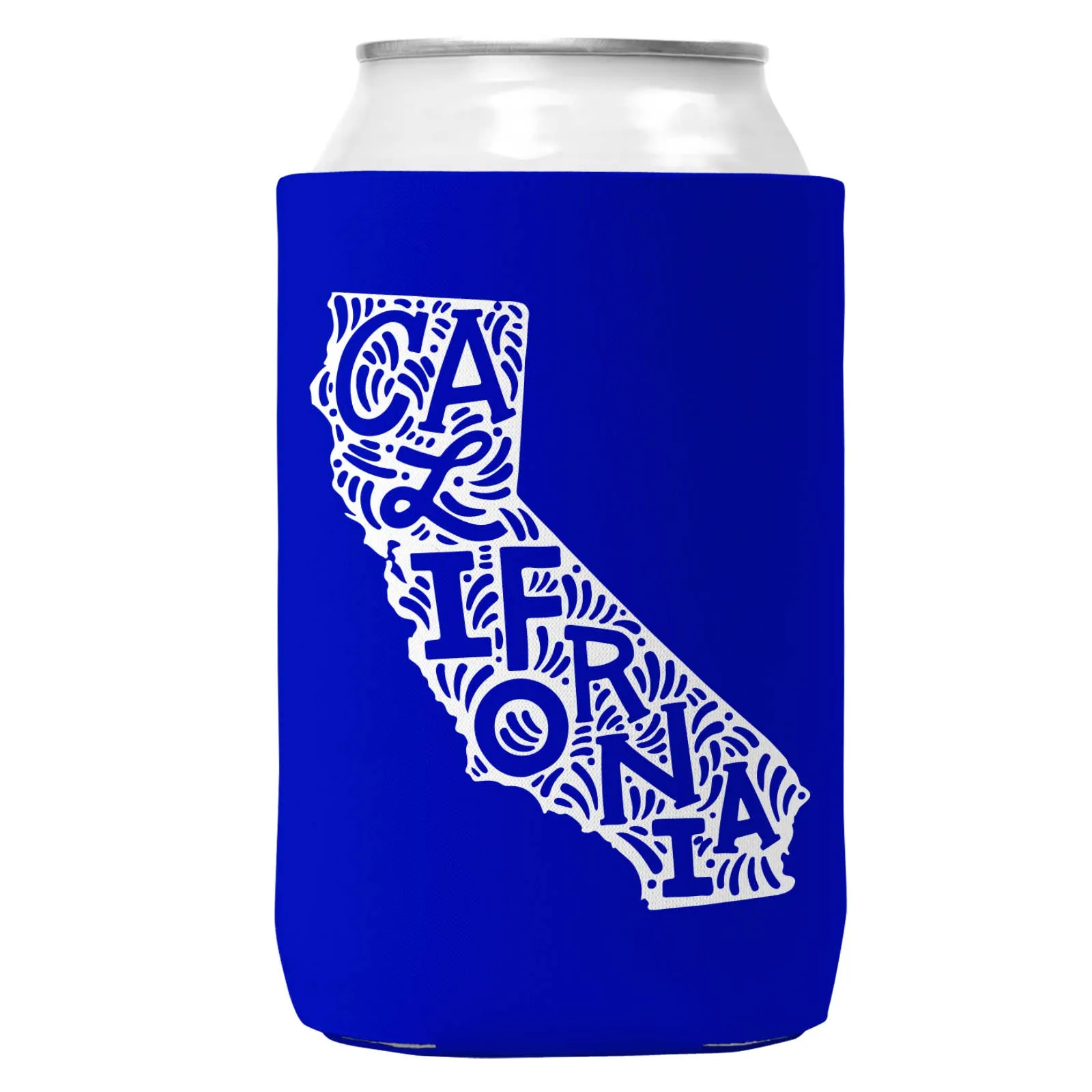 California Can Coozie Cooler for 12oz Cans | State Koozie