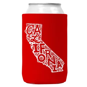 California Can Coozie Cooler for 12oz Cans | State Koozie