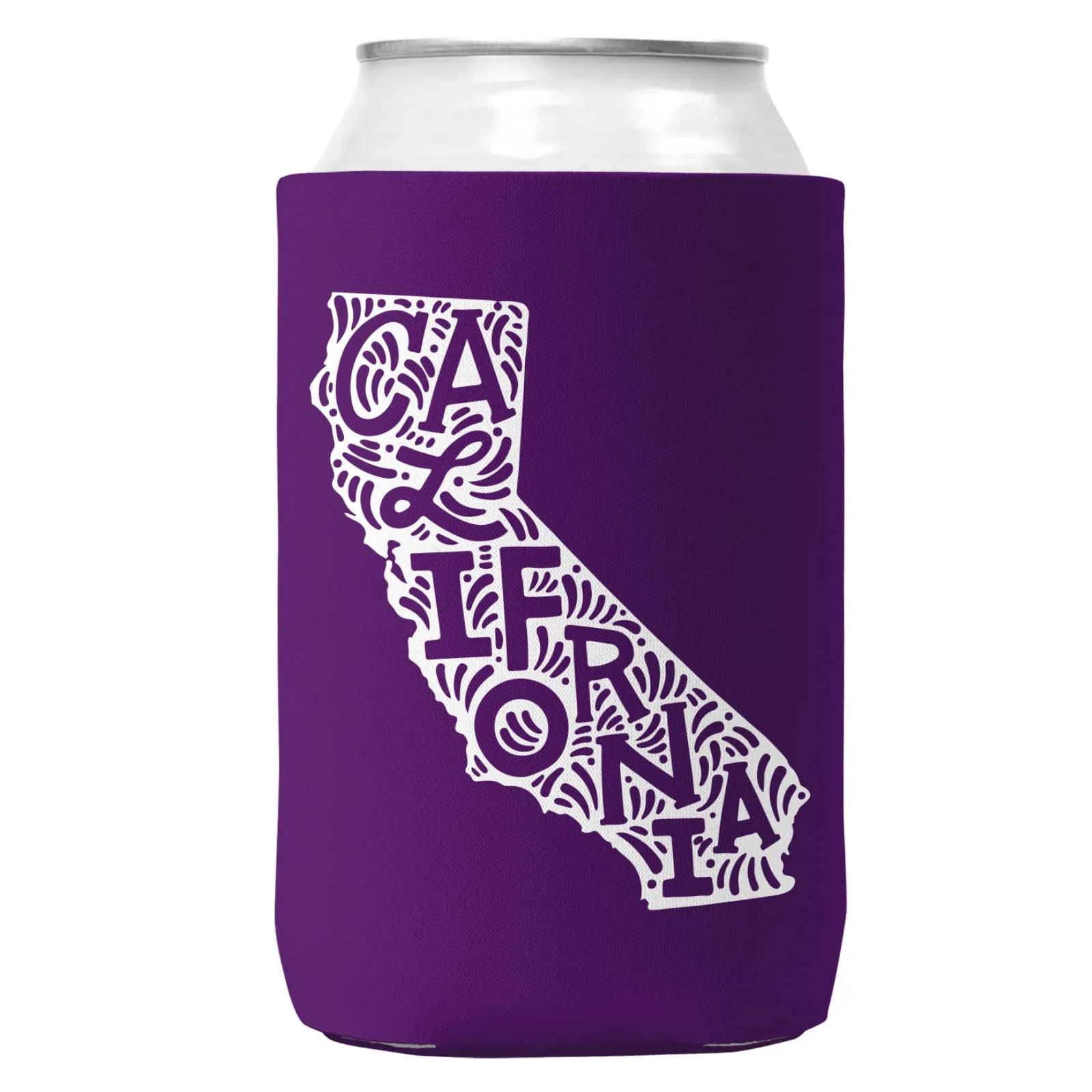 California Can Coozie Cooler for 12oz Cans | State Koozie
