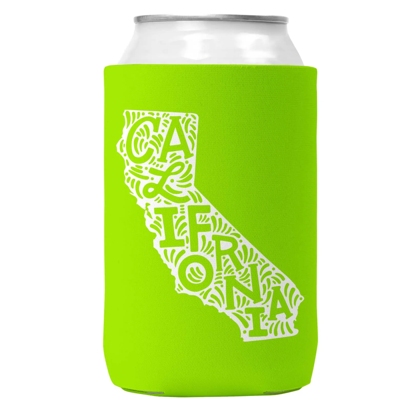 California Can Coozie Cooler for 12oz Cans | State Koozie