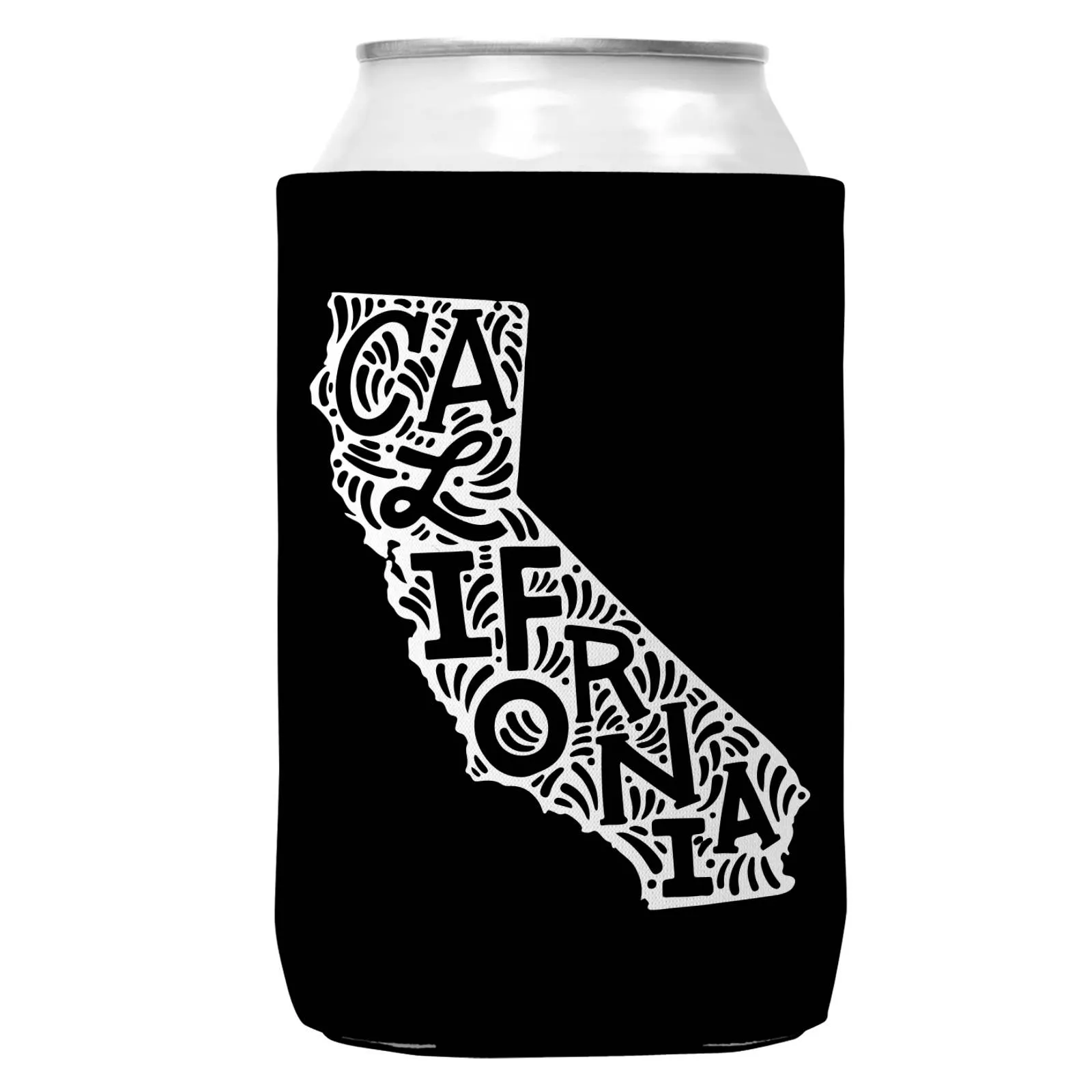 California Can Coozie Cooler for 12oz Cans | State Koozie