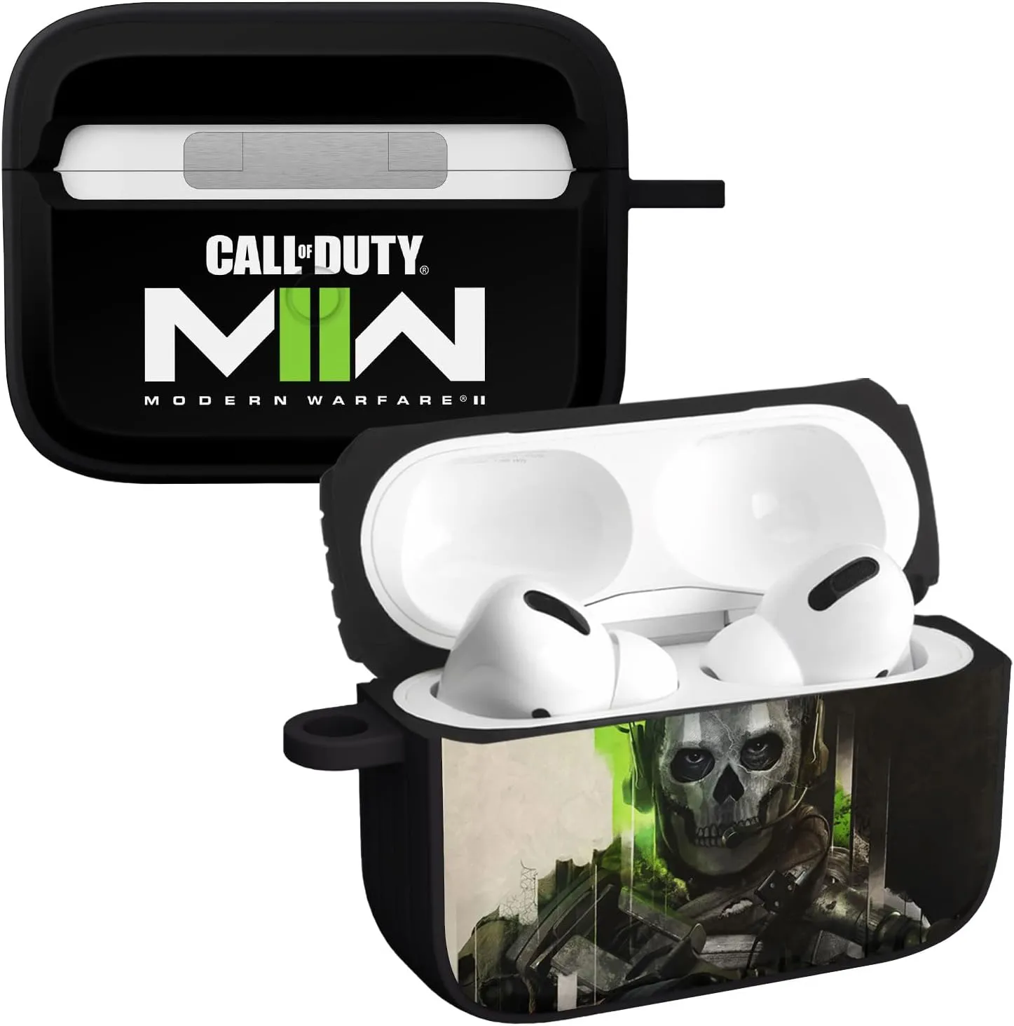 Call of Duty Modern Warfare 2 HDX Ghost Case Cover Compatible with Apple AirPods Pro