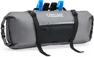 CamelBak M.U.L.E. 9 Bikepacking Waterproof Sideload Handlebar Pack - for Tents and Gear, Wolf Grey