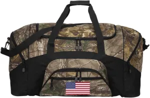 Camo American Flag Duffel Bag Or Camo USA Flag Gym Bag