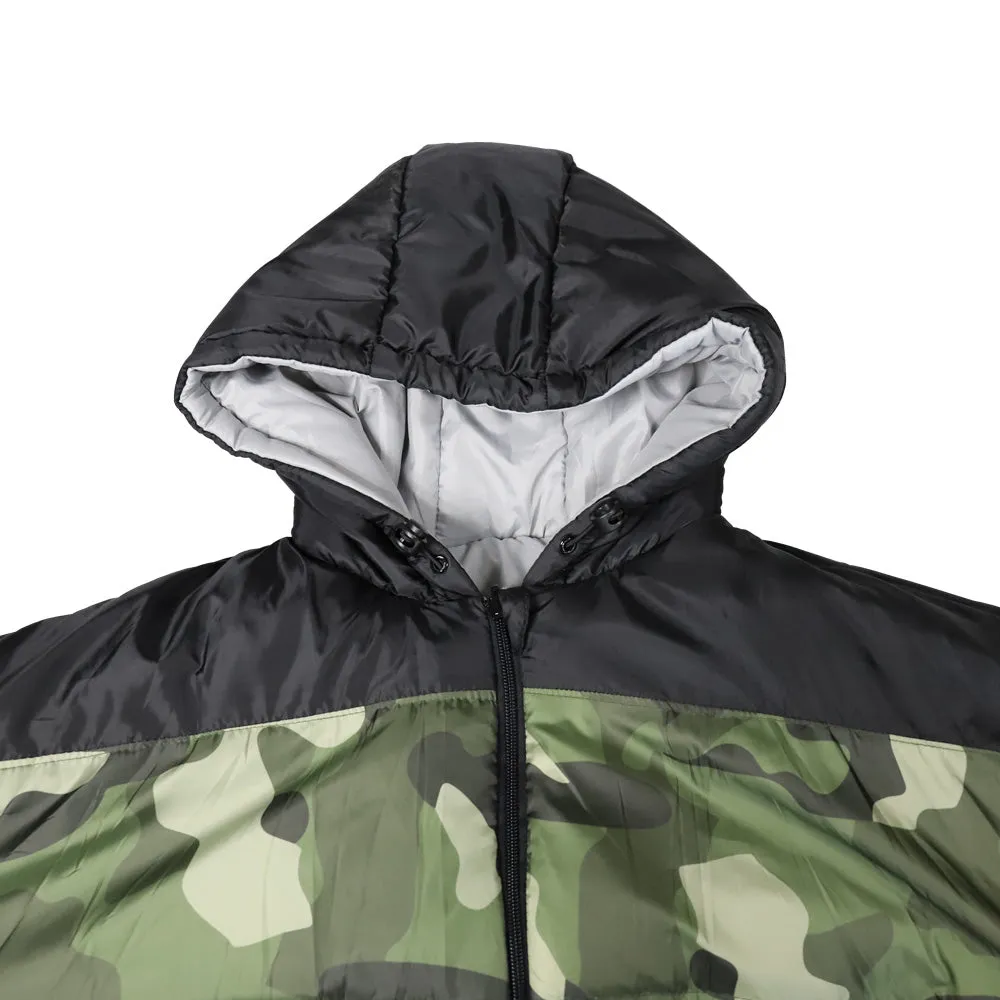 Camo Long Sleeve Sleeping Bag Jacket L-XXL