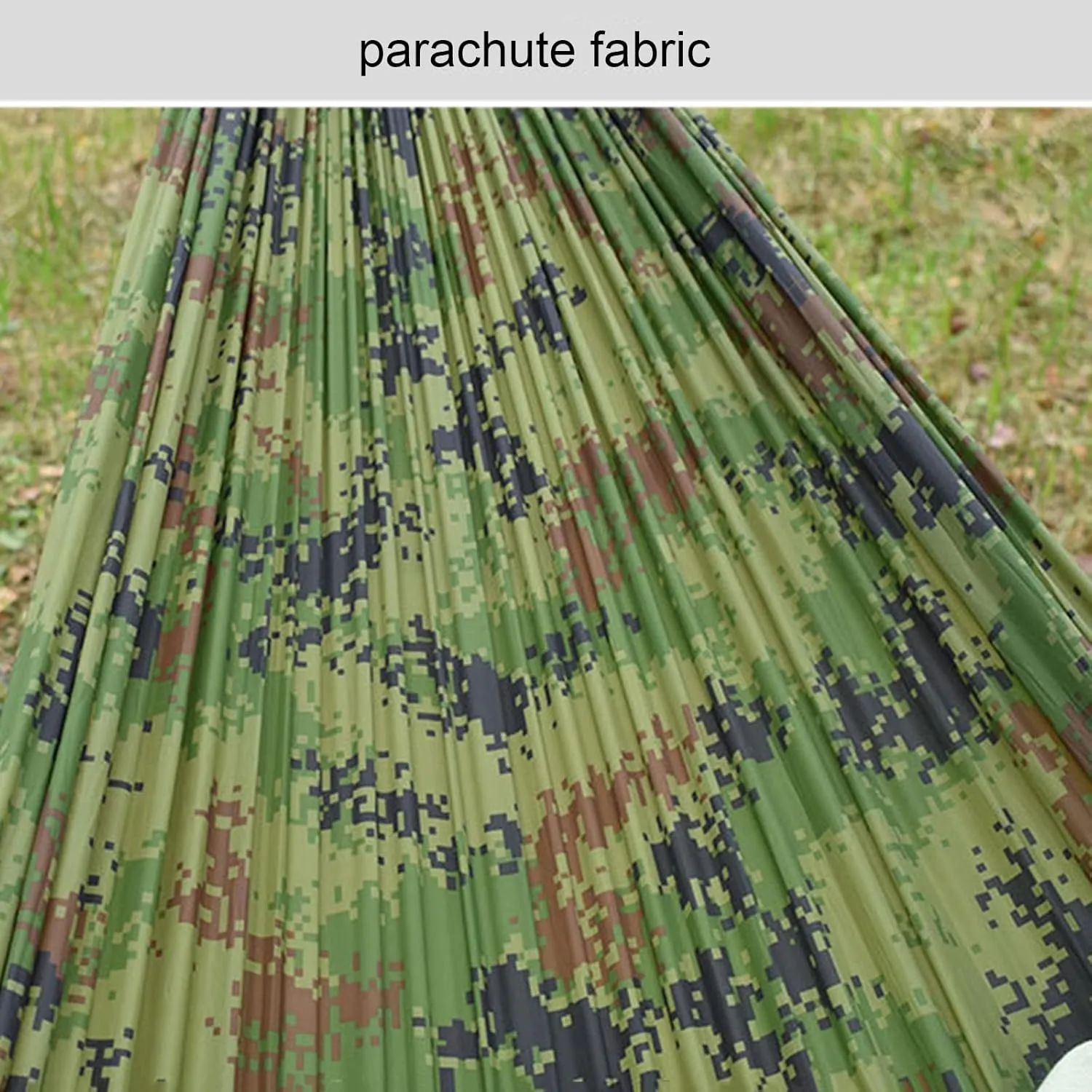 Camping Hammock, Single & Double Camping Hammock with Mosquito Net, Portable Nylon Hammock, for Outdoor Backpacking, Camping, Adventure, Hiking (Blue)
