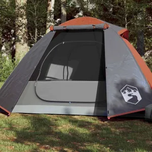 Camping Tent Dome 2-Person Orange Waterproof3,25KG