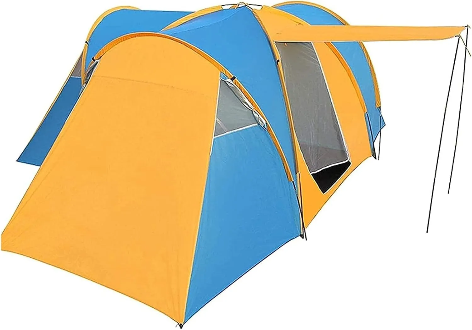 Camping Tent Tent,Camping Family Tent Easy Set Up Backpack Tents Suitable for Hiking and Mountaineering Trips Color:Blue