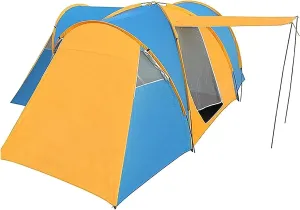 Camping Tent Tent,Camping Family Tent Easy Set Up Backpack Tents Suitable for Hiking and Mountaineering Trips Color:Blue