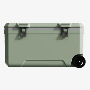 Car Camping Coolers for ABT A1/A2/A3/A4/A5/A6/A7/Arteon/Ateca/Caddy/Golf, Waterproof Portable Cooler, Leak Proof Picnic Insulated Bag, Ultra-Light Premium Ice Chest Box,A-Green-120L