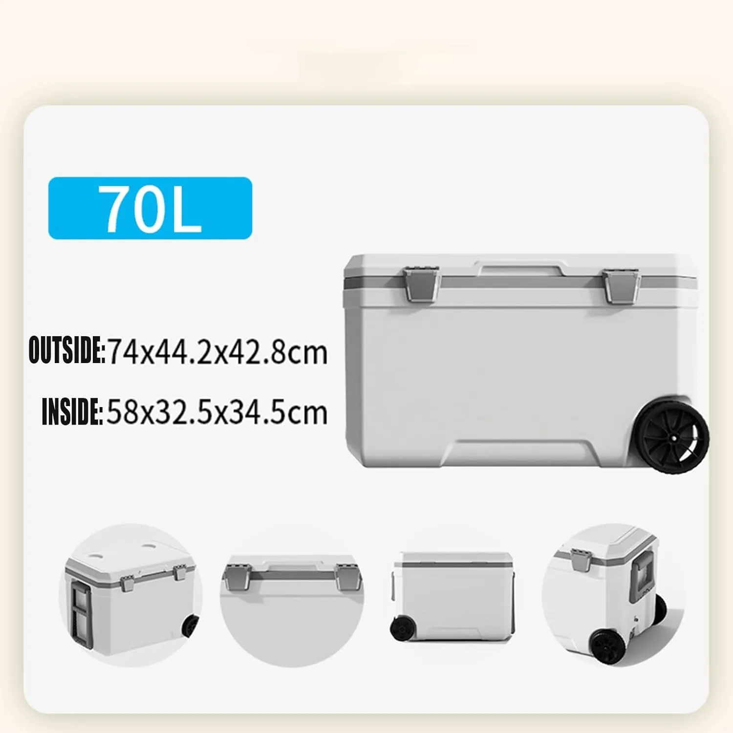 Car Camping Coolers for Aston Martin DB12/DBS/DBX/Valhalla/Valiant/Valkyrie/Valour, Waterproof Portable Cooler, Leak Proof Picnic Insulated Bag, Ultra-Light Premium Ice Chest Box