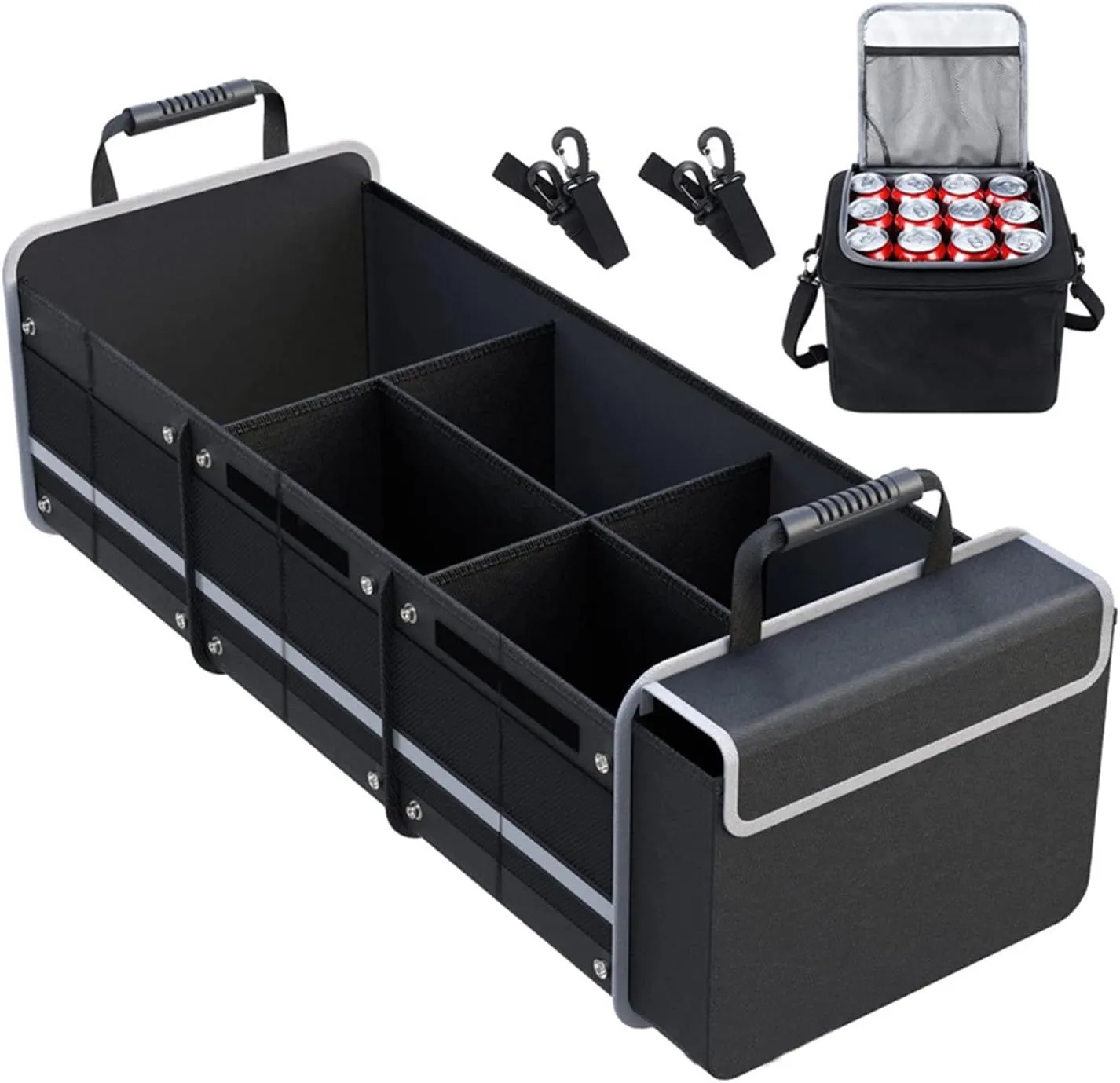 Car Trunk Organizers for Honda Legend/NSX/Prelude/S2000/Stream, Pack Portable Insulation Cooler Bag, Washable Car Storage Bag, Insulated Leak Proof Cooler Bag