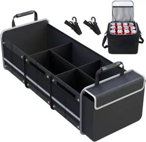 Car Trunk Organizers for Honda Legend/NSX/Prelude/S2000/Stream, Pack Portable Insulation Cooler Bag, Washable Car Storage Bag, Insulated Leak Proof Cooler Bag