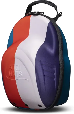 Case for Baseball Caps Hard Travel Hat Case Cap Carrier Hats Storage Box Shoulder Strap Carabiner Fits 6 Hats