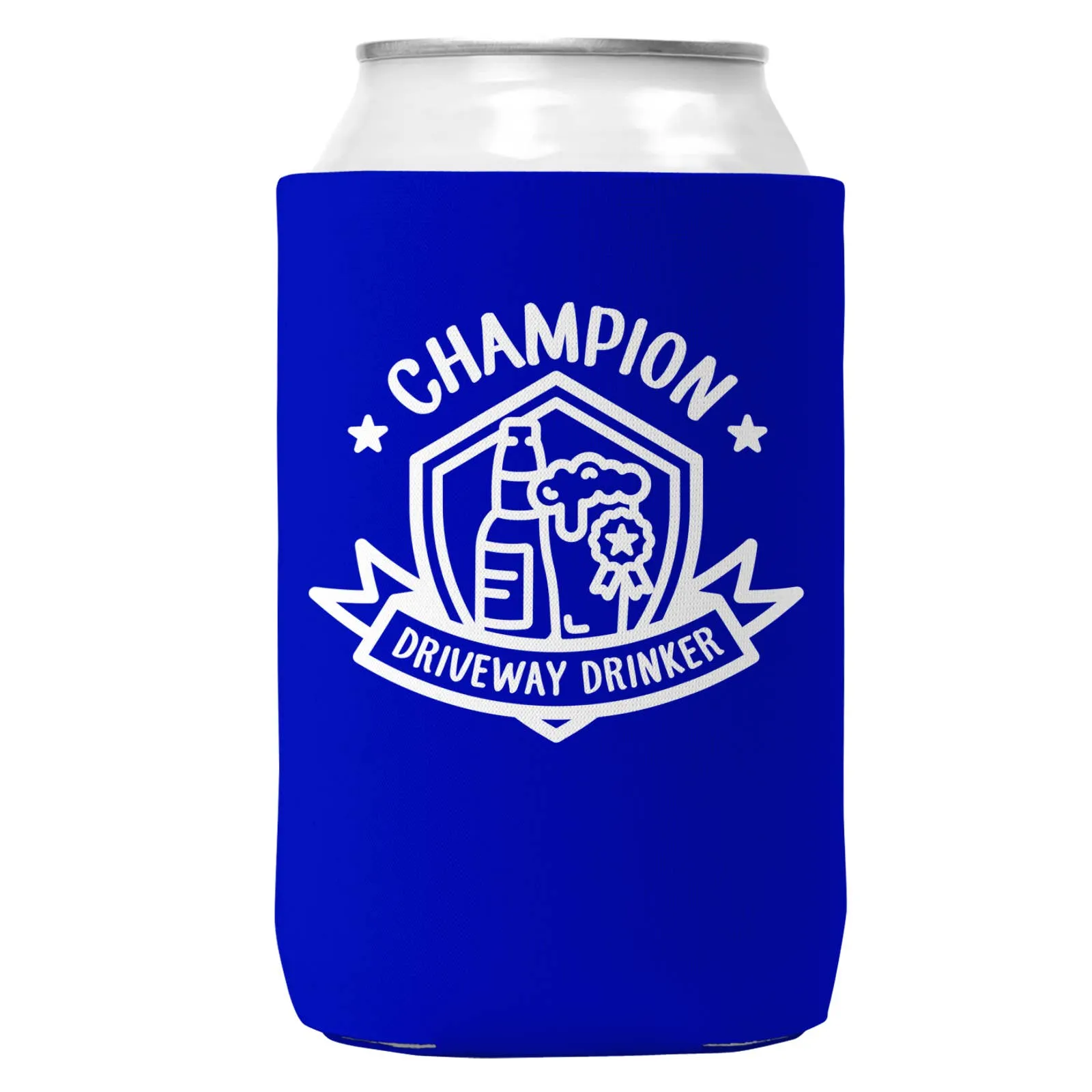 Champion Driveway Drinker Can Coozie Cooler for 12oz Cans