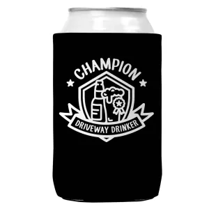 Champion Driveway Drinker Can Coozie Cooler for 12oz Cans