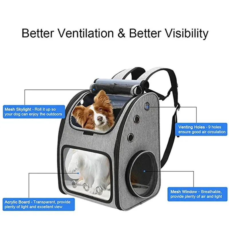 Clear Backpack Cat Carrier