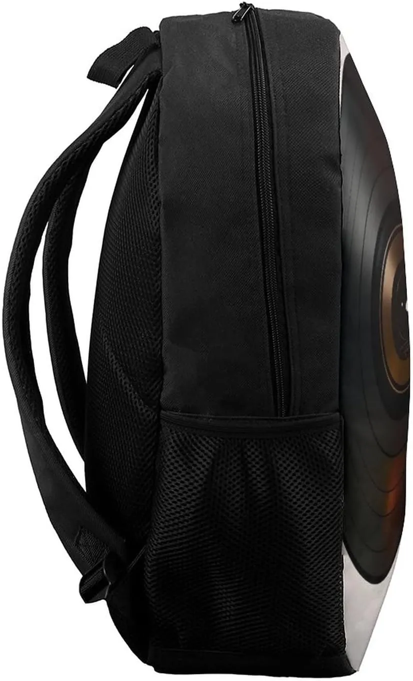 Compact Disc Backpack with Adjustable Straps, Suitable for Travel Picnics Activities