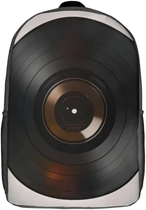 Compact Disc Backpack with Adjustable Straps, Suitable for Travel Picnics Activities