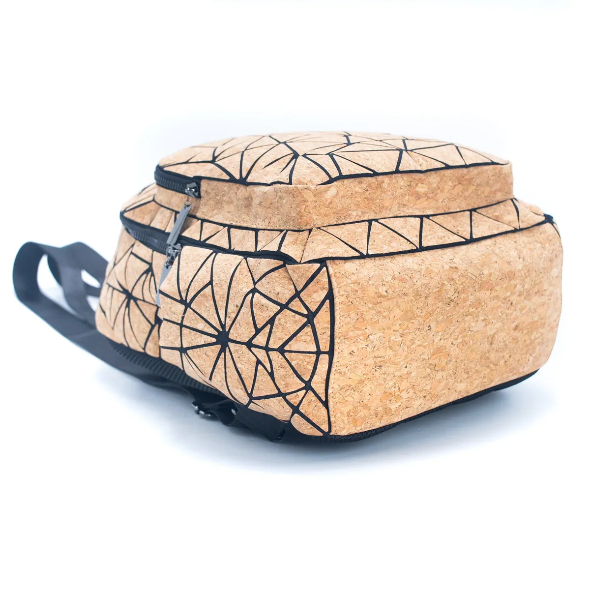 Compact Web Cork Backpack