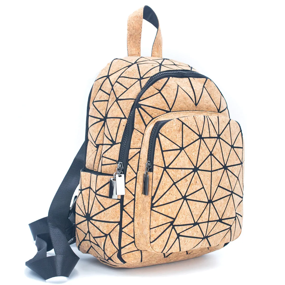 Compact Web Cork Backpack