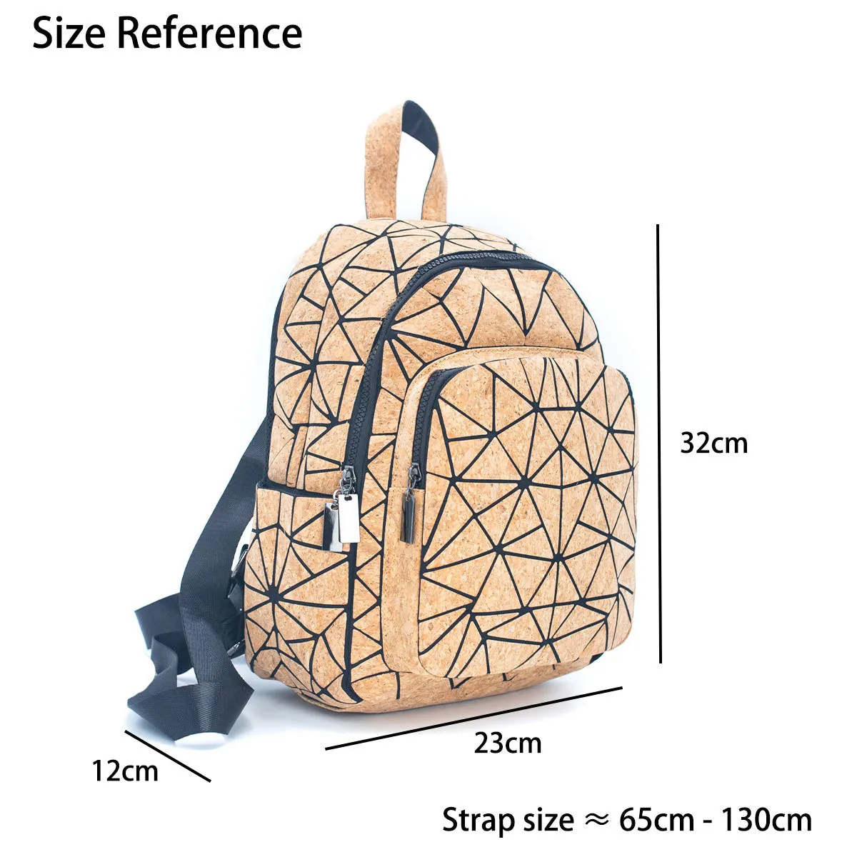 Compact Web Cork Backpack