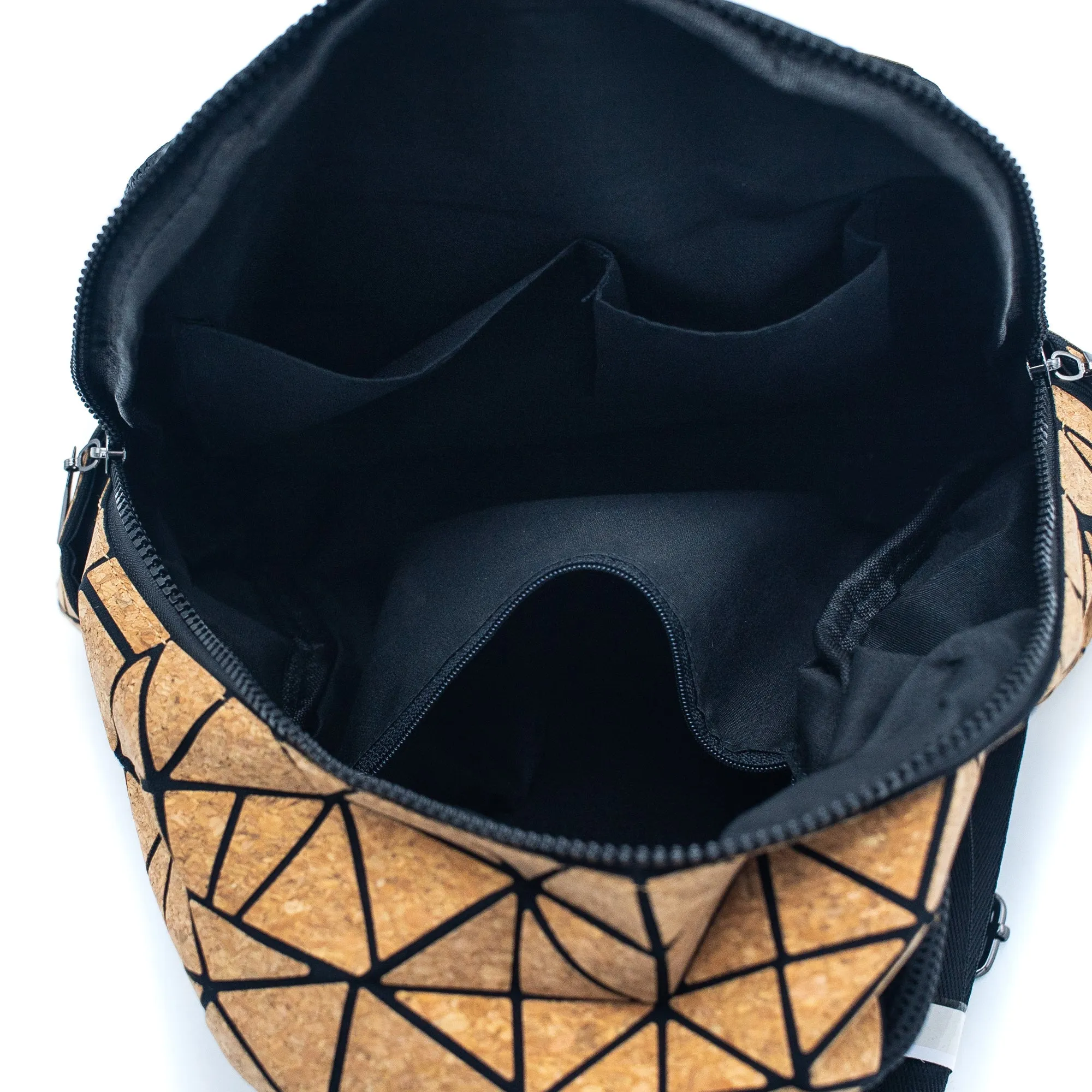 Compact Web Cork Backpack