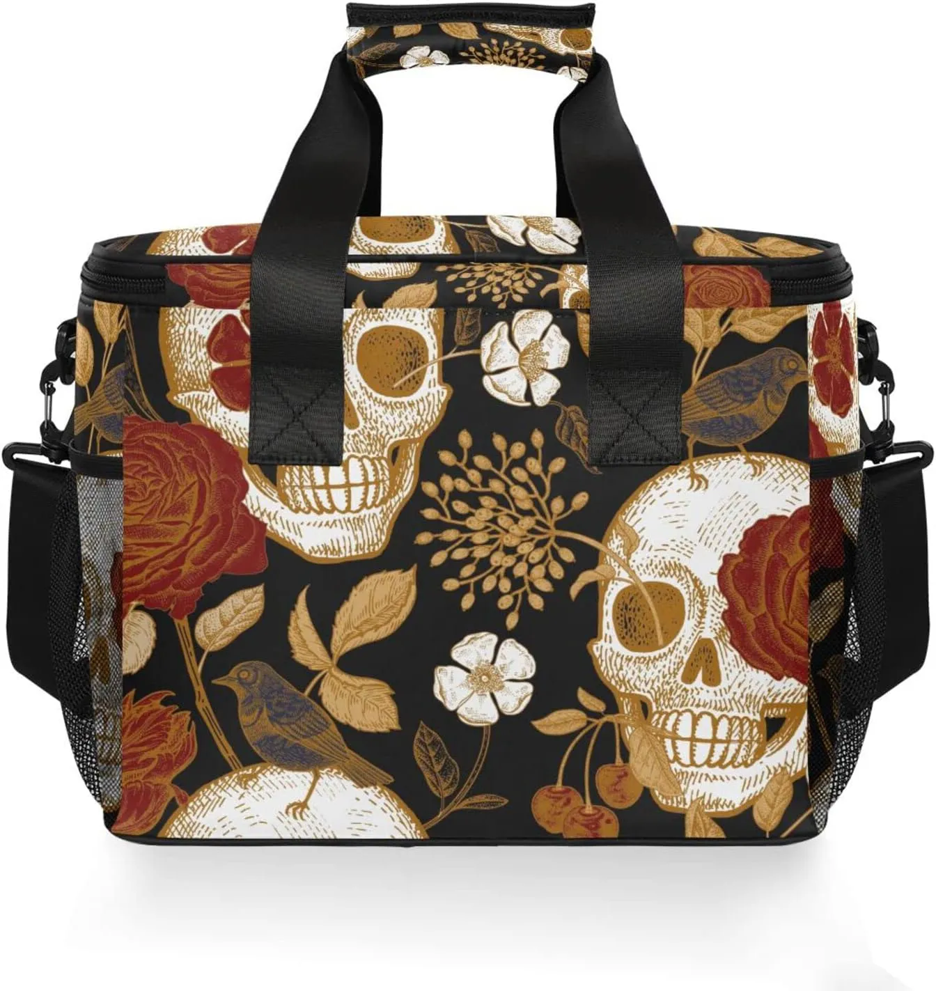 Cooler Bag Insulated Picnic Bag Large Lunch Box Reusable Tote Bag Soft Sided Portable Beach Cooler Grocery Camping