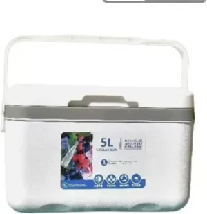 Cooler Box Hot/Cold Insulated Freezer Cool, Ice Chest Cooler Box Camping Picnic Insulated Food Container Ice Box Picnic Camping Portable with Carry Handle Leakproof Travel Cooler