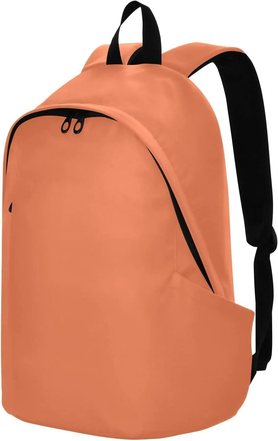 Coral Laptop Backpack for Women Men 25L Casual Hiking Daypack Bag Travel Backpack for 15.6 inch Laptop Coral