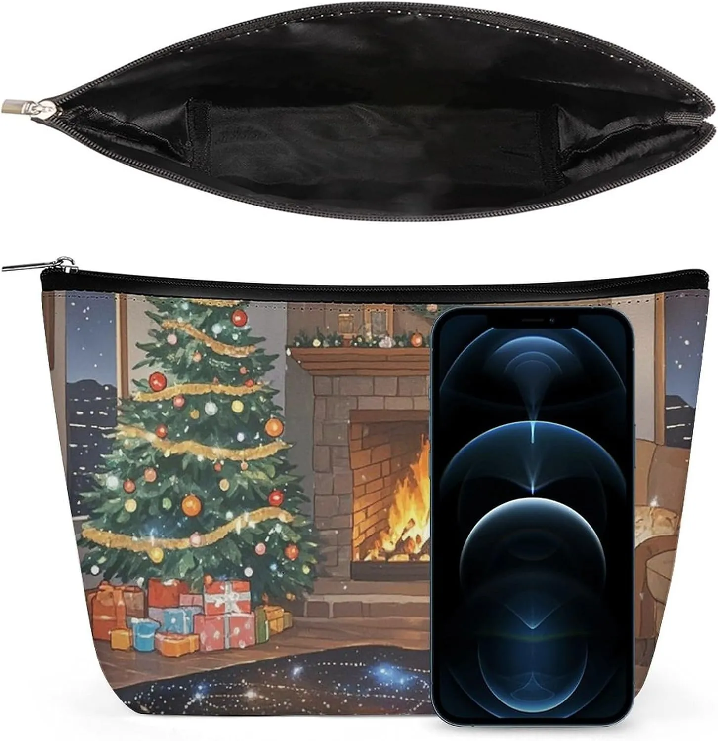 Cosmetic Bag Makeup Bags for Women Portable Makeup Bag Sleeping Kitten Makeup Case Travel Toiletry Bag for Travel Accessories