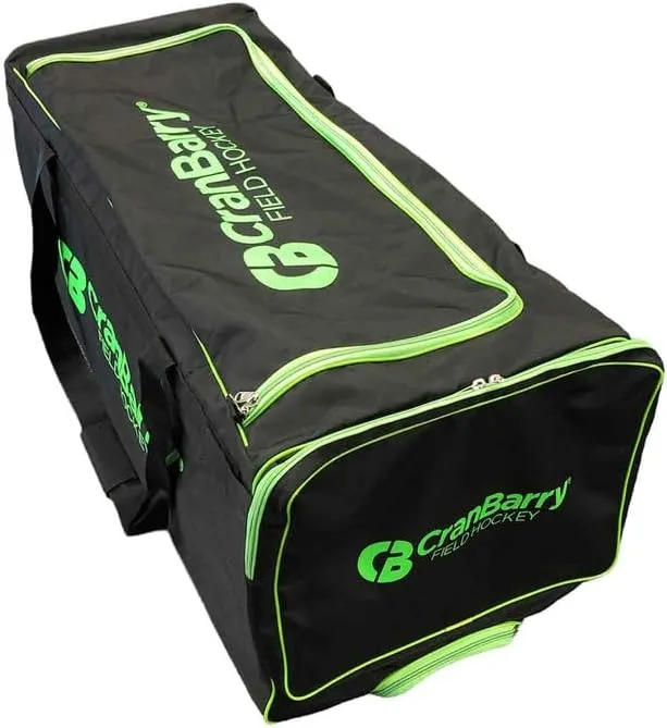 CranBarry 2023 Edition Wheelie Field Hockey Goalie Bag 38" X 16" X 16"