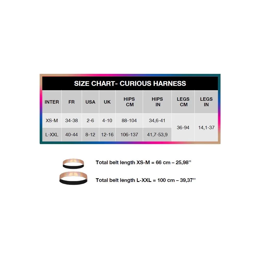 Curious Leatherette Harness - Metallic Bronze