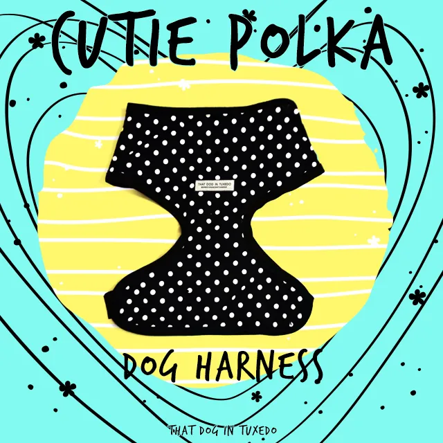 Cutie Polka Dog Body Harness